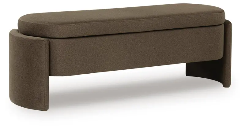 Vavuniya Upholstered Storage Bench with Lift-Top Lid