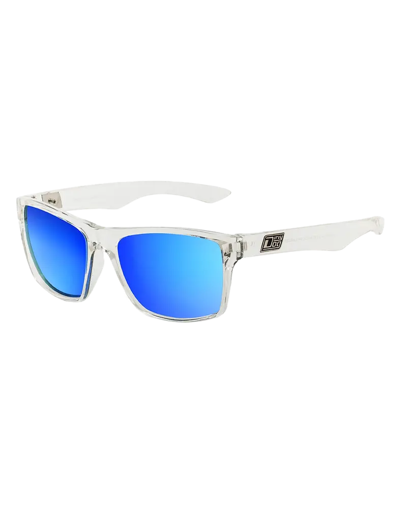 Vendetta Cyan-and-Blue Polarized Sunglasses