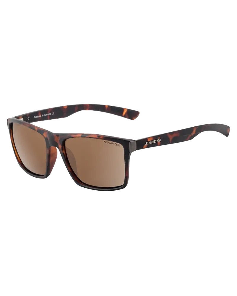 Volcano Satin Tortoise Brown Polarized Sunglasses