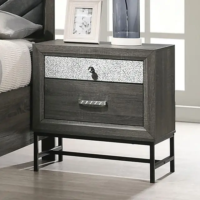 Voleta Modern Nightstand with Drawer