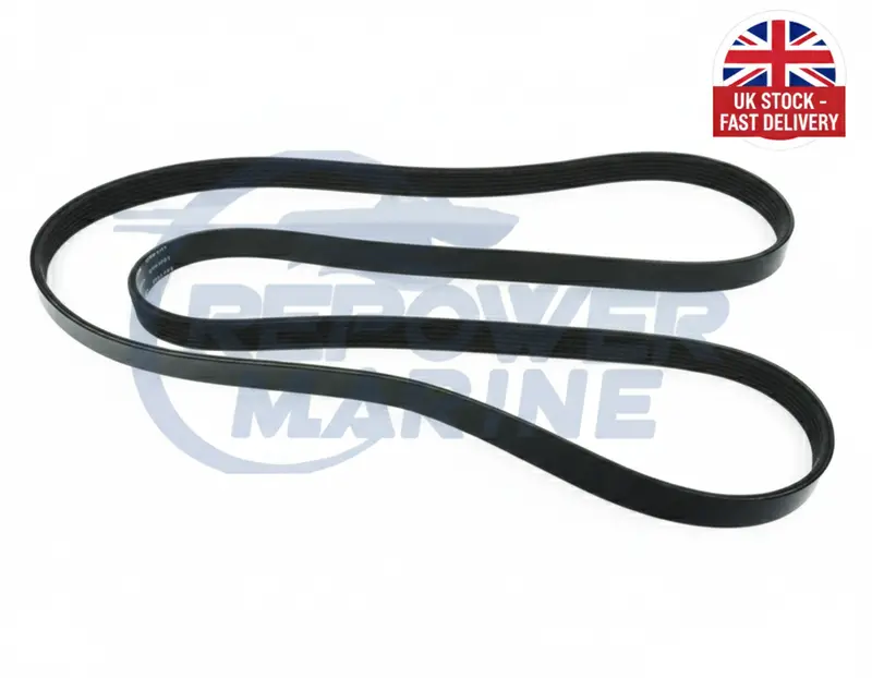 Volvo Penta D4/D6 Power Steering Drive Belt – OEM Replacement Part #21407028