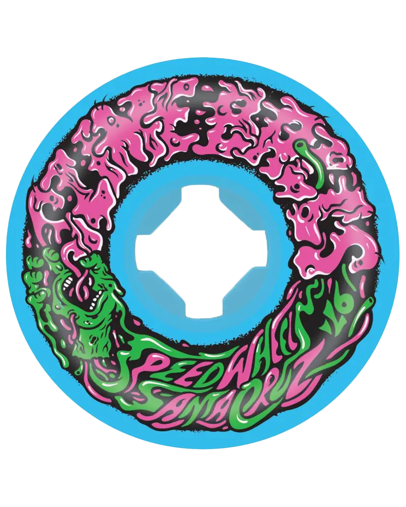 Vomit Mini II 53mm Skate Wheels – Deep Blue