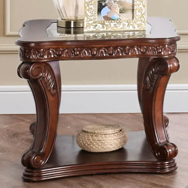 Walworth Dark Oak Accent End Table