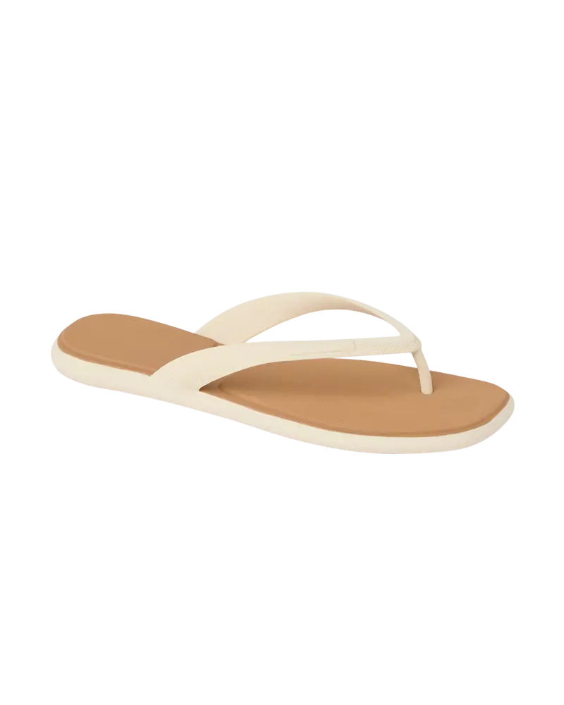 Water Willow Malibu Vintage and Tan Flip Flops