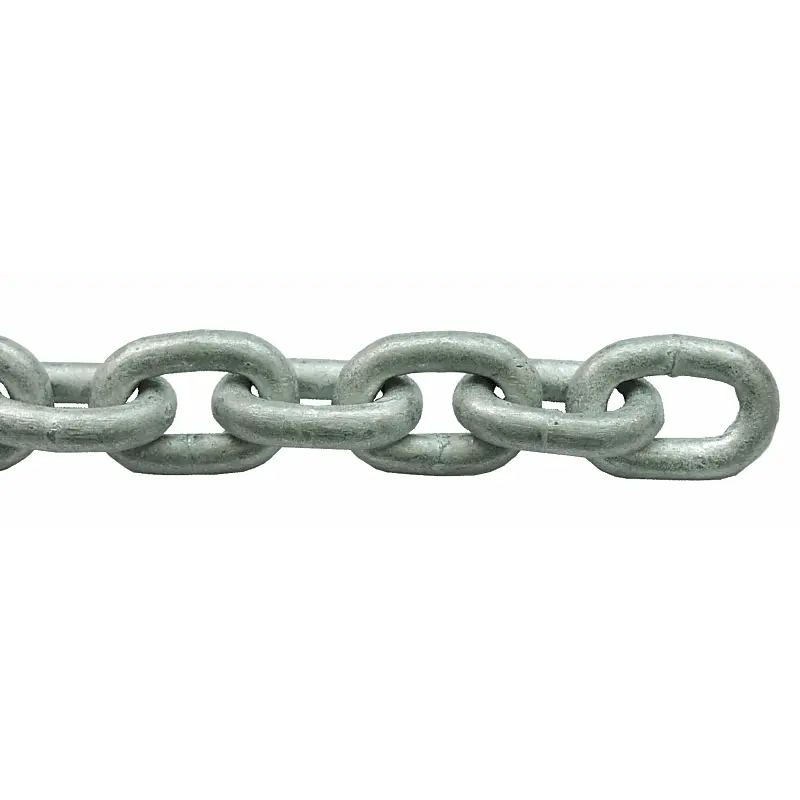 Waveline 8 mm Calibrated Hot-Dip Galvanized Anchor Chain – 30 m DIN766 Compliant (Model WL-0814-0708)