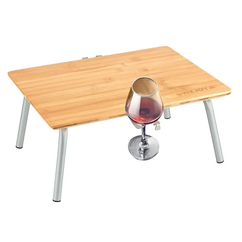 WEJOY Bamboo-Finish Compact Folding Table (Model 4030)