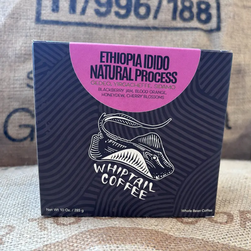 Whiptail Ethiopia Yirgacheffe Idido Natural-Process Coffee