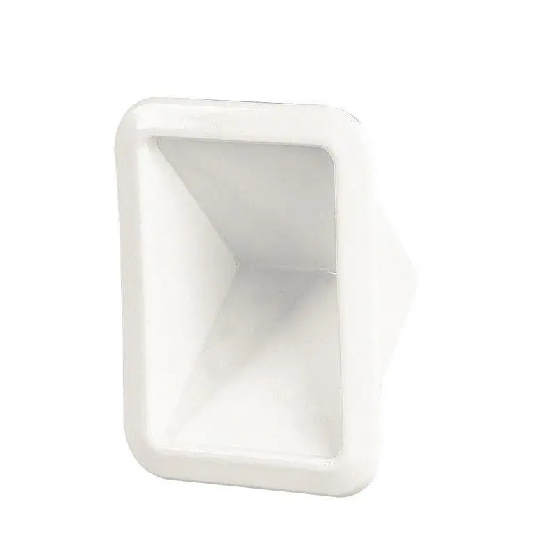 White Deck Filler Cap Housing – 145×191mm Rectangular Access Cover | 4Boats