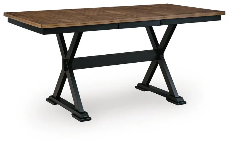 Wildenauer Extendable Butterfly-Leaf Counter Height Dining Table