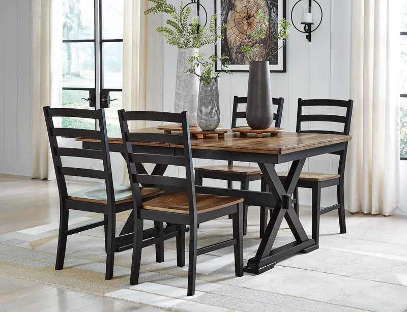 Wildenauer Rustic Dining Package with Solid Wood Accents