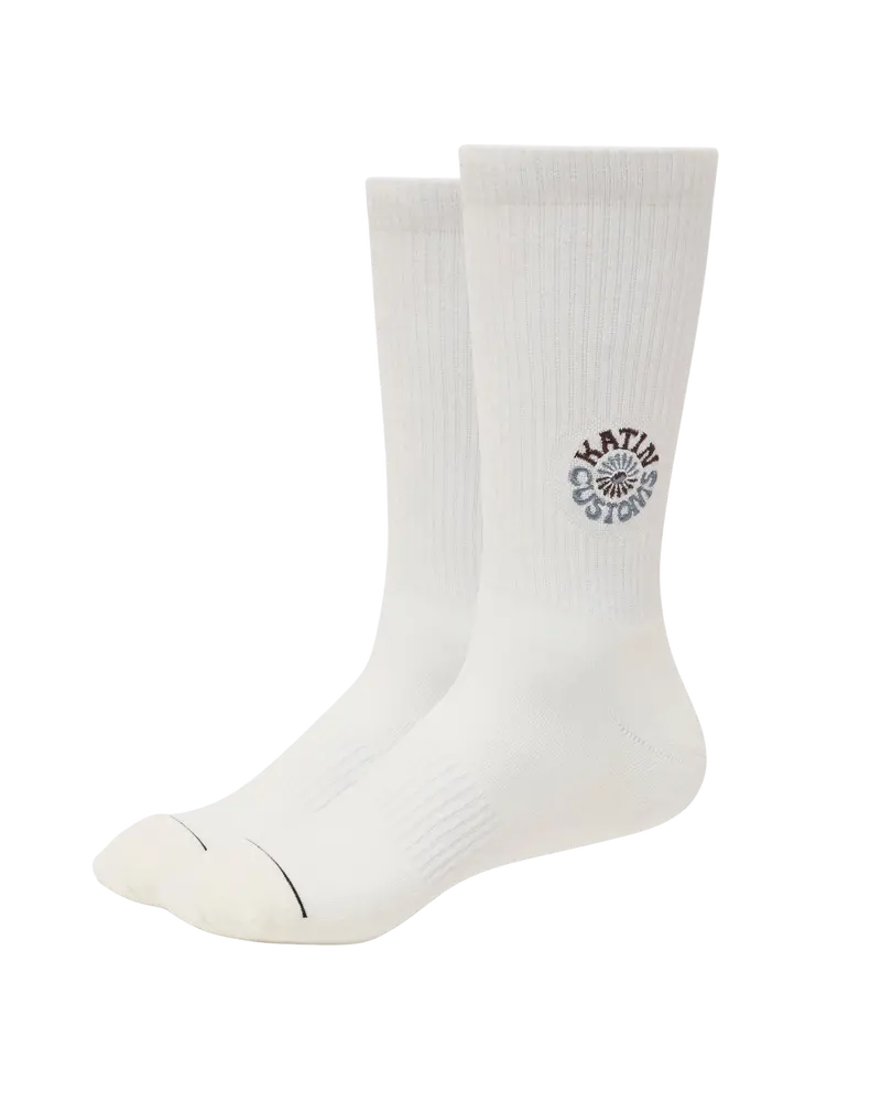 Wilona Crew Socks – Off-White Shade