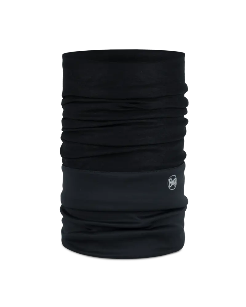 Windproof Logo Neck Gaiter – Black