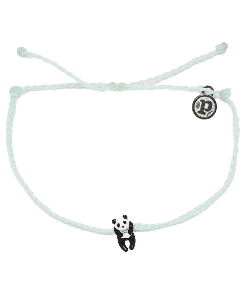 Winterfresh Panda Charm Bracelet in Silver