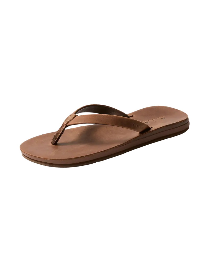 Women’s Dark Brown Ojai Classic Slim Flip Flops