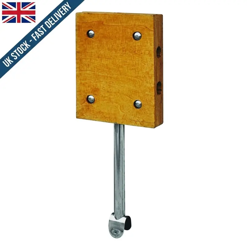 Wood-Mount Fixed Outboard Bracket – Fits 22–25mm Pipe Diameter