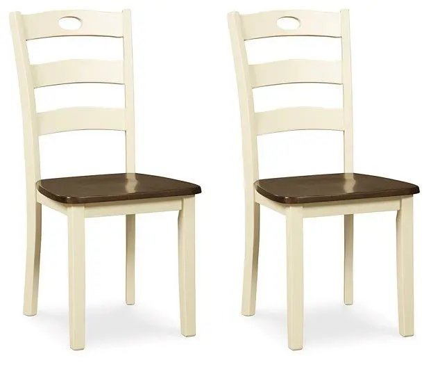 Woodanville Upholstered Dining Chair – Farmhouse Style Seat