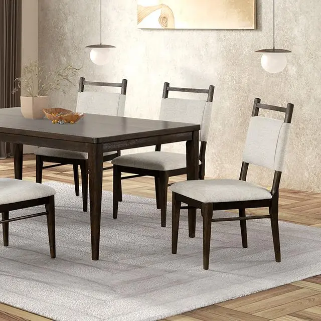 Woolwich Spacious 7-Piece Dining Set – Table + 6 Chairs