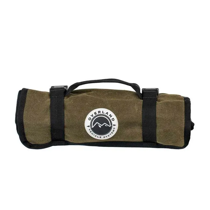 Wrench Tool Roll Kit – #16 Waxed Canvas for Organized Mechanics Work