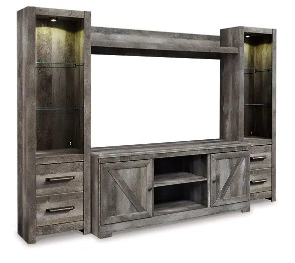 Wynnlow Modular 4-Piece Entertainment Unit