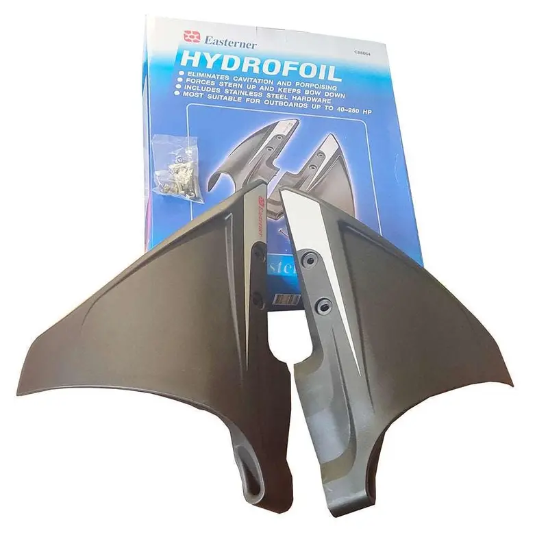 X-Wing Hydrofoil Stabilizer – High-Speed Outboard Trim Aid for 40–250HP Engines