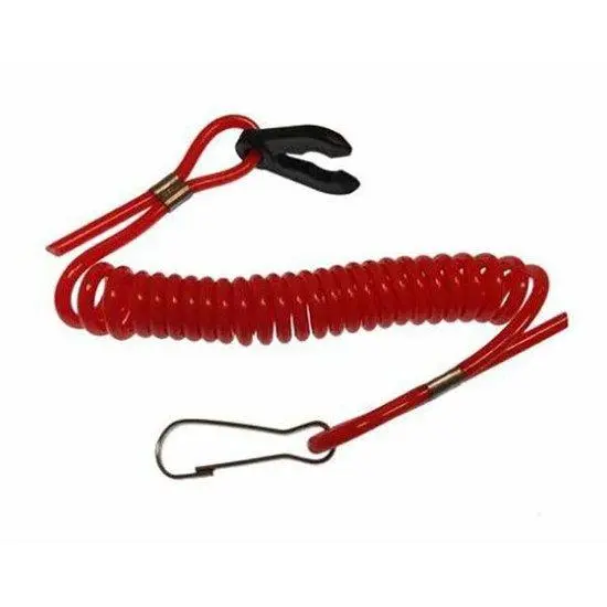Yamaha Outboard Kill Cord Lanyard with Engine Cut-Off Switch (Part #682-82556-00)