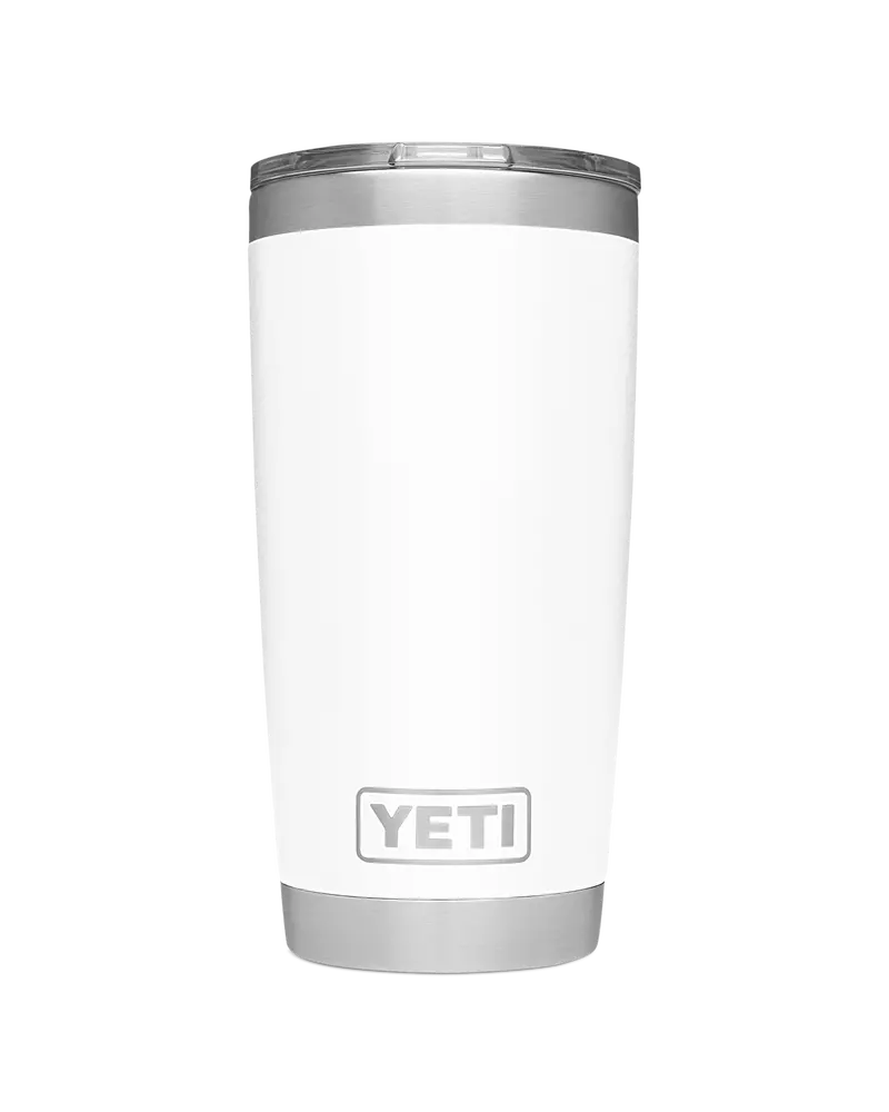 YETI Rambler 20 oz Vacuum-Insulated Tumbler – Pure White