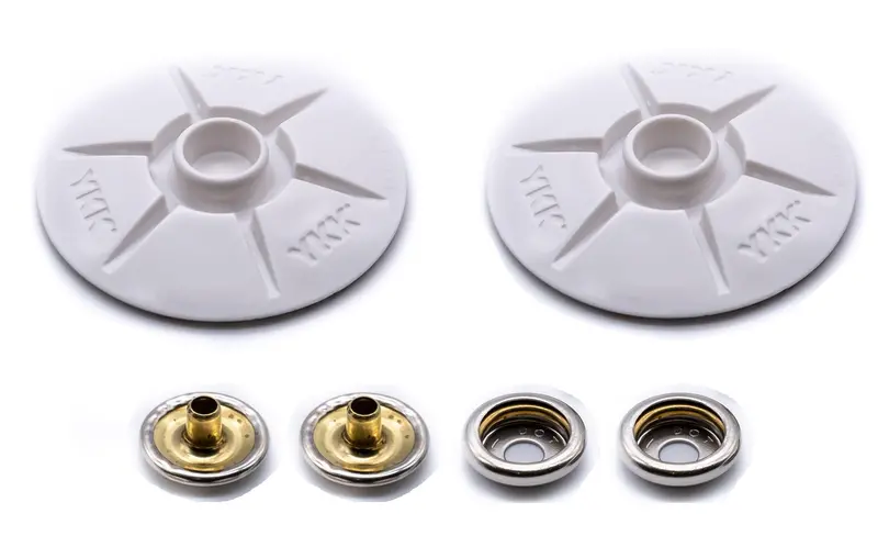 YKK Snad 40mm White Domed Press Snap – Refill Stud Only
