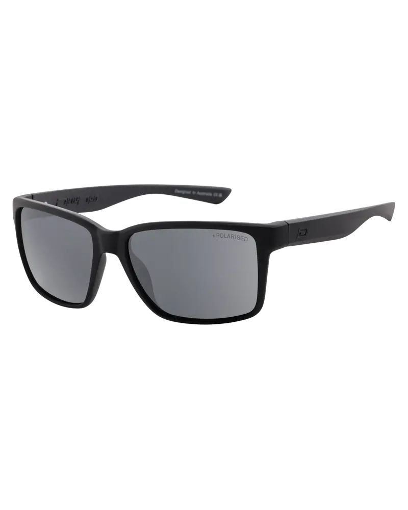 Yolo Polarized Sunglasses – Satin Black Frame & Grey Lens