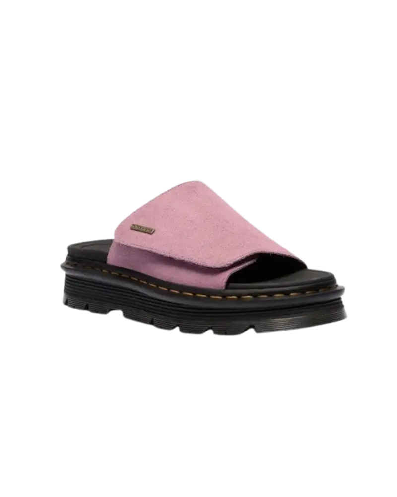 ZebZag EH Suede Slider Sandals – Dusty Rose