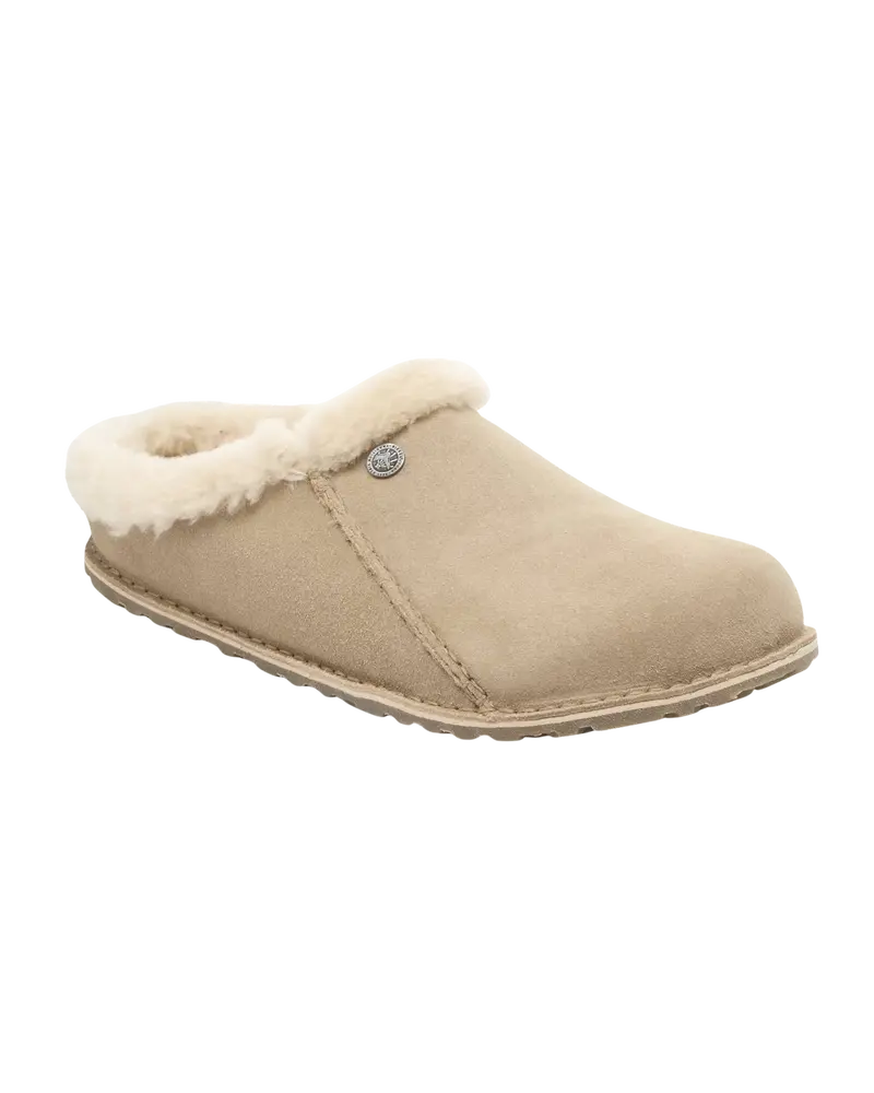 Zermatt Taupe Premium Suede Slippers