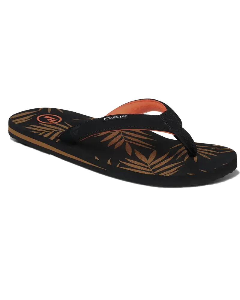 Zikat SC Black and Brown Women’s Flip Flops