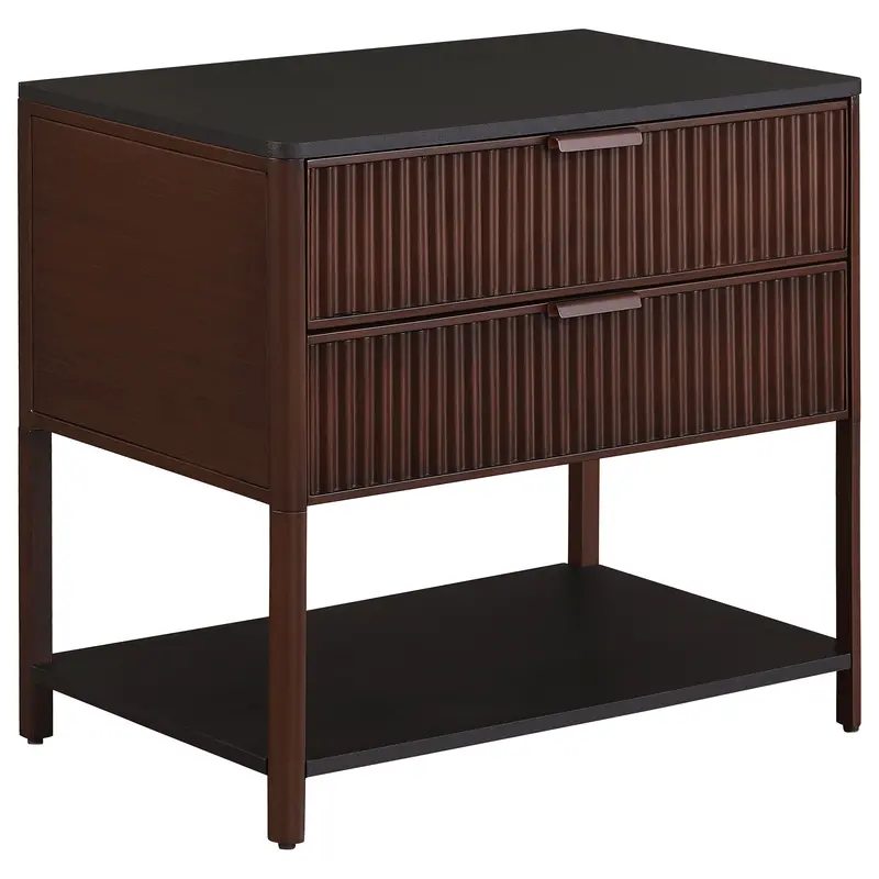 Zimmerlee Wooden Side Table with Minimalist Design